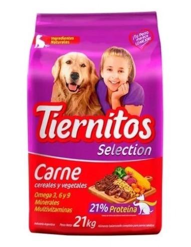 Tiernitos Carne X 21 Kg