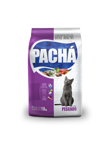 Pacha Gato Pescado X 10 Kg