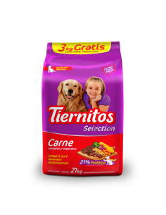 Tiernitos Carne X 21 Kg. + 3 Kg. Gratis