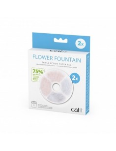 Filtro Fuente Flor Gato Y Perro 6lt. X 2 Un.