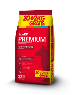 Vitalcan Premium Perro X 20 + 2 Kg. Gratis