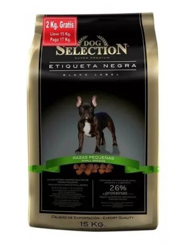 Dog Selection Etiqueta Negra Rp X 15 Kg. + 2 Kg. Gratis