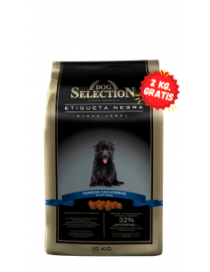Dog Selection Etiqueta Negra Cachorro X 15 Kg. +2 Kg. Gratis