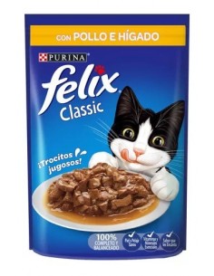 Felix Pouch Pollo E Higado