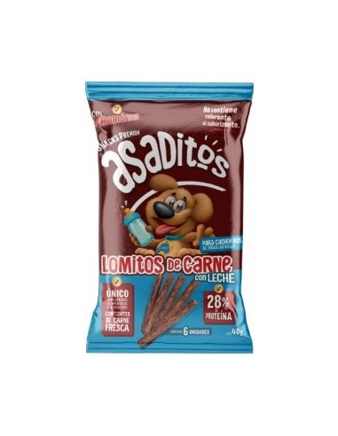 Asaditos Cachorro De Carne Y Leche 6 Un.