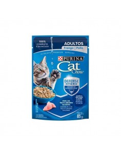 Cat Chow Adultos Pollo Pouch X 85 Gr. (15)