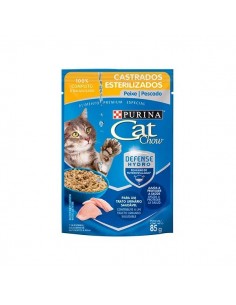 Cat Chow Esterilizados Pouch X 85 Gr. (15)