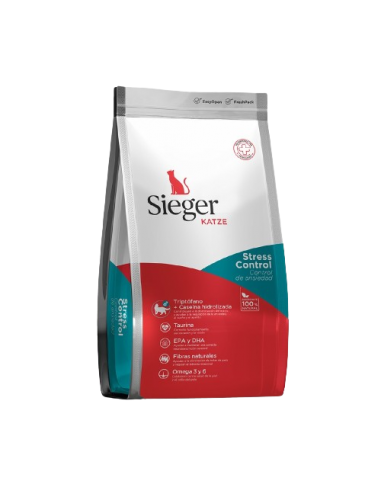 Sieger Gato Control De Estres X 1kg