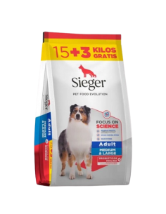 Sieger Adulto M&l Breed X 15 + 3 Kg