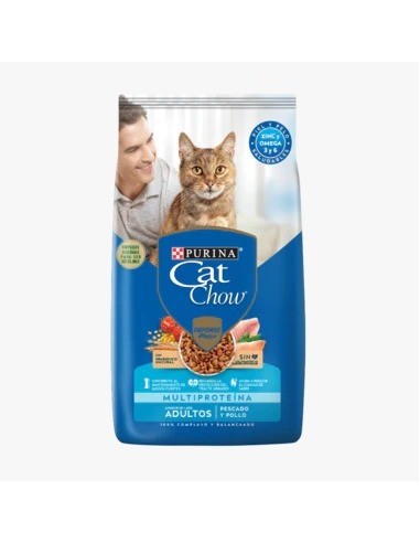 Cat Chow Ad. Pescado Y Pollo X 15 Kg