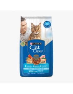 Cat Chow Pescado Y Pollo X 8 Kg.