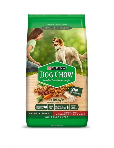 Dog Chow Ad. Med. Y Larg. X 3 Kg.