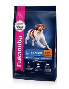 Eukanuba Senior Medium Breed X 15 Kg.