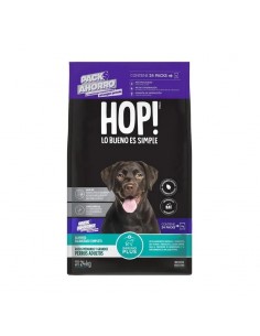 Hop! Perro Adulto Raza Med Y Grande Safety Pack X 24 Kg